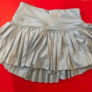 Light Blue Gold Hinge Skirt